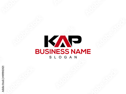 Alphabet Letter KAP Logo Icon Vector For Business