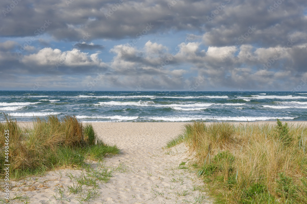 am Strand von Baabe,Insel Rügen,Ostsee,MVP,Deutschlland