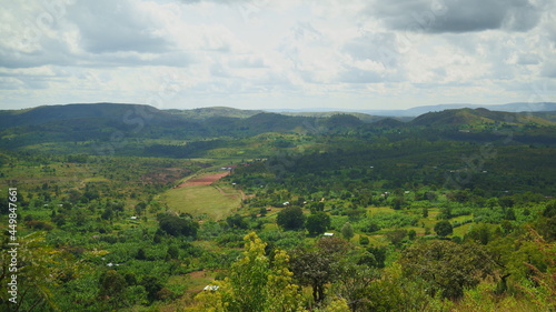 Colinas en Ruyigi, Burundi, Africa photo