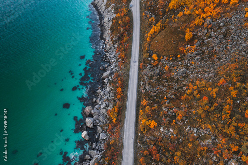 Autumn landscape in Norway