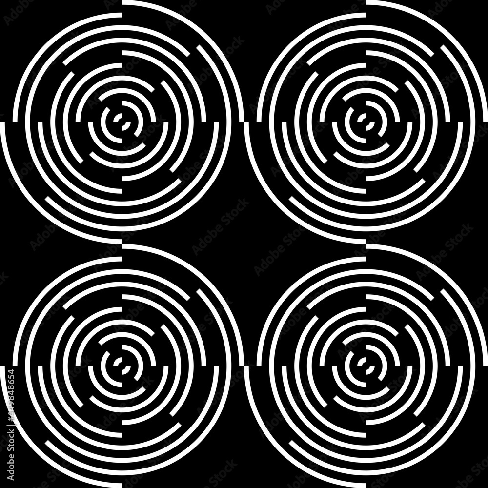 Vector seamless pattern backgrounds white geometric line pattern isolated on black background abstract texture for fabric Bag clothes or basket Fashion design with lines and color Vector seamless pattern backgrounds white geometric line pattern isolated on black background abstract texture for fabric Bag clothes or basket Fashion design with lines and color