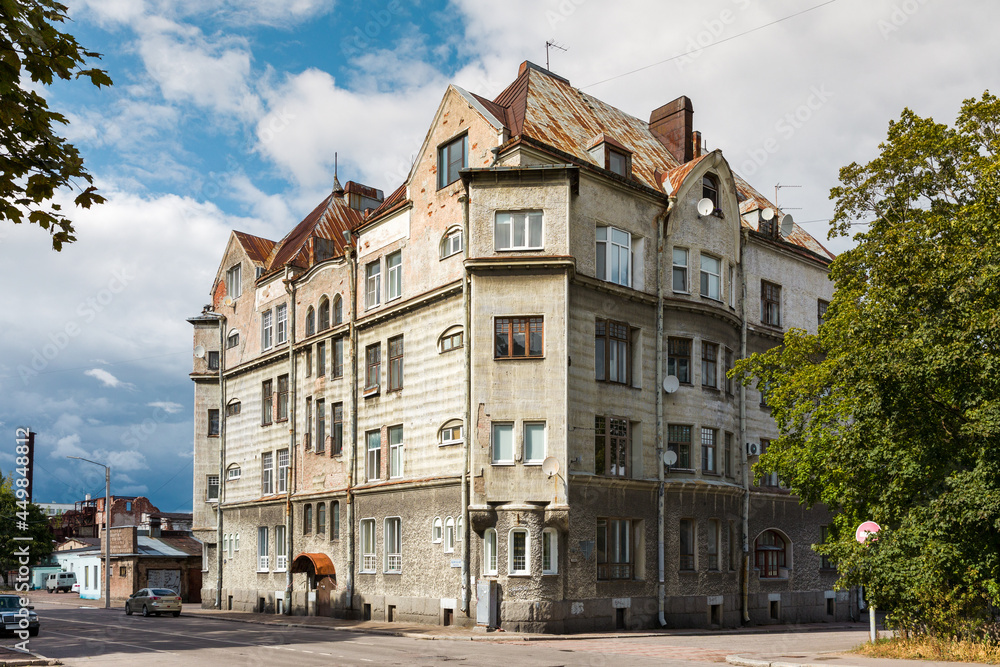 Art nouveau building in Viborg.