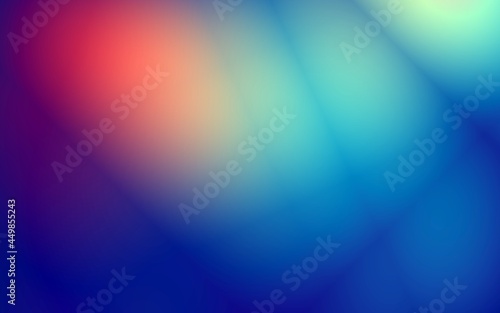 Light in dark blue abstract website background