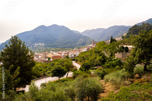 Pueblo de Eslida, Castellón, España