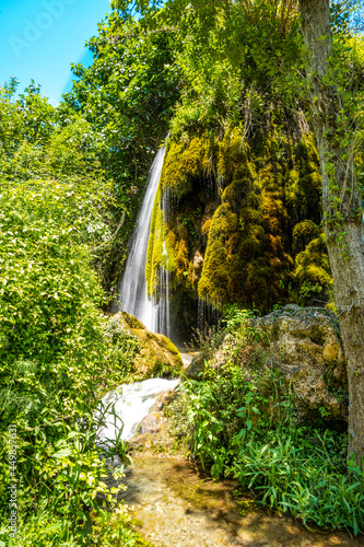 Cascada en la Fuente de los Cloticos, Bejís, Castellón, España