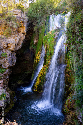 Cascada del Rio de la Fuente del Berro  Albarrac  n  Teruel  Espa  a