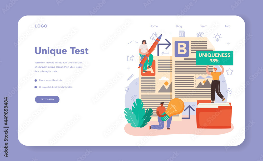 Copywriter web banner or landing page. Writing and designing texts Copywriter web banner or landing page. Writing and designing texts