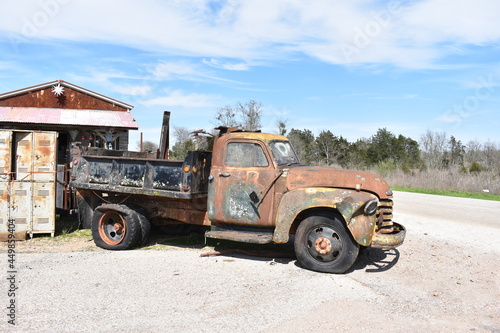 Vintage pickup truck