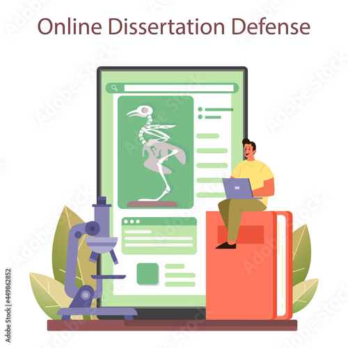 Ornithologist online service or platform. Zoologist research