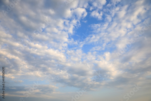 Picturesque view of sky with beautiful clouds © New Africa