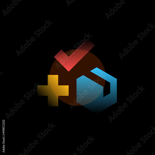 Buy. Vector icon in gradient style. Editable illustration