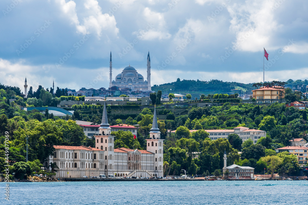 Kuleli coastline view in Istanbul