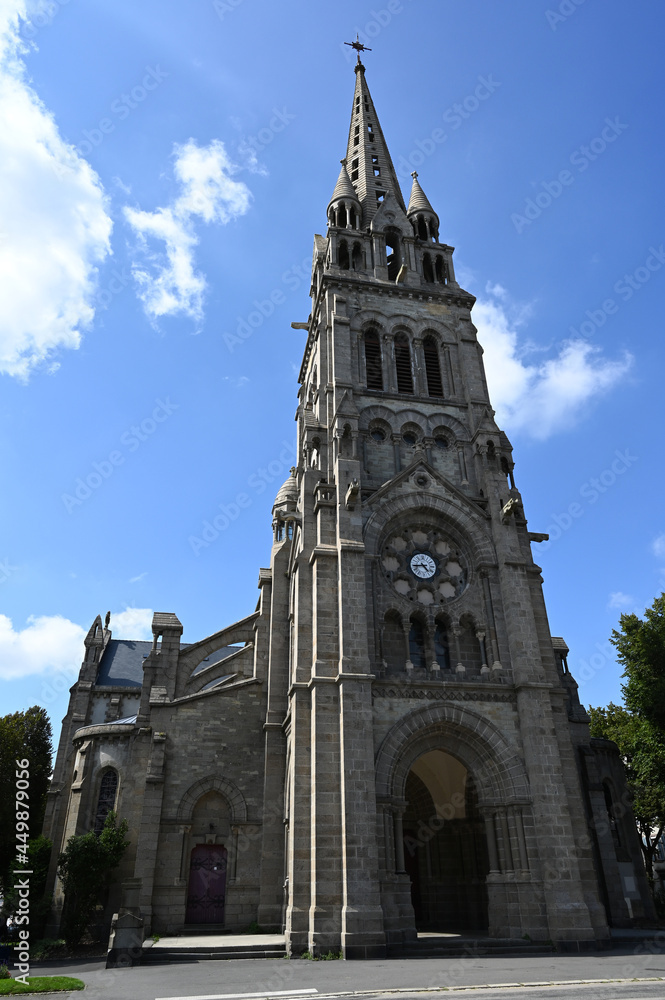 Fototapeta premium Église Saint-Martin à Brest en Bretagne