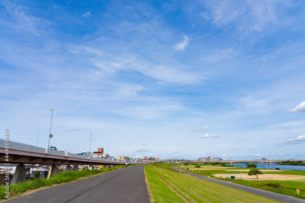 【東京都】西新井橋緑地野球場・球技場（荒川河川敷）