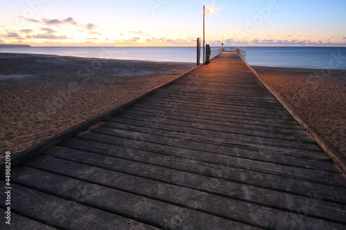 pier along the south australia coastline © Geoff