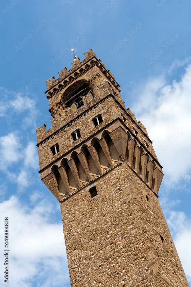 The tower of Palazzo Vecchio in Florence