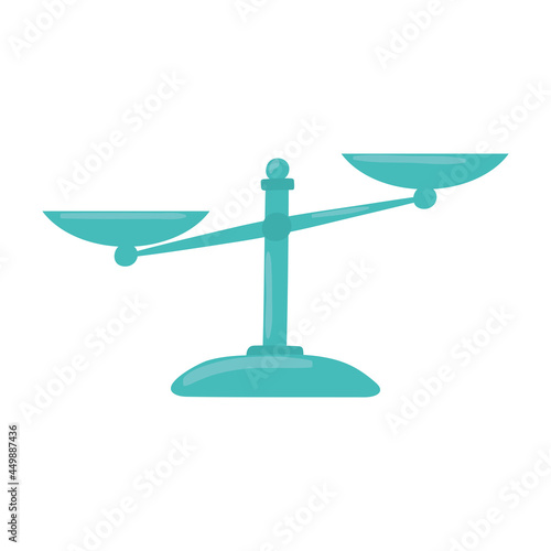 balance scale icon photo