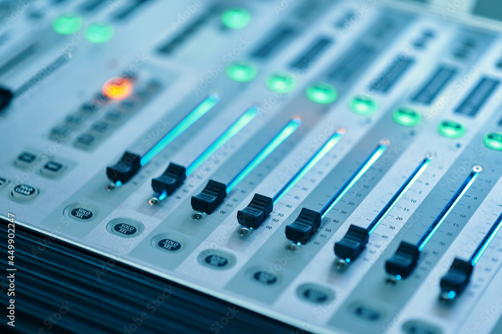 Mixing console, studio and concert equipment Mixing console, studio and concert equipment