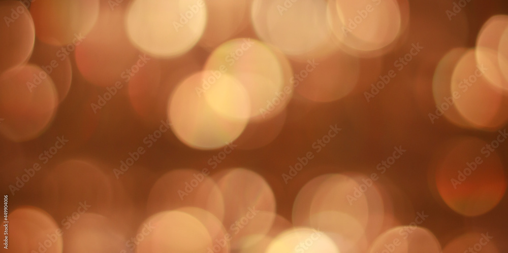 Background with bokeh for design. Natural golden lights. Background with bokeh for design. Natural golden lights.