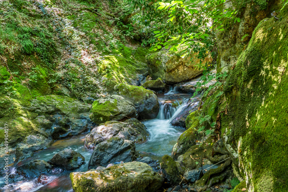 Tesvikiye Cifte waterfall view in Yalova