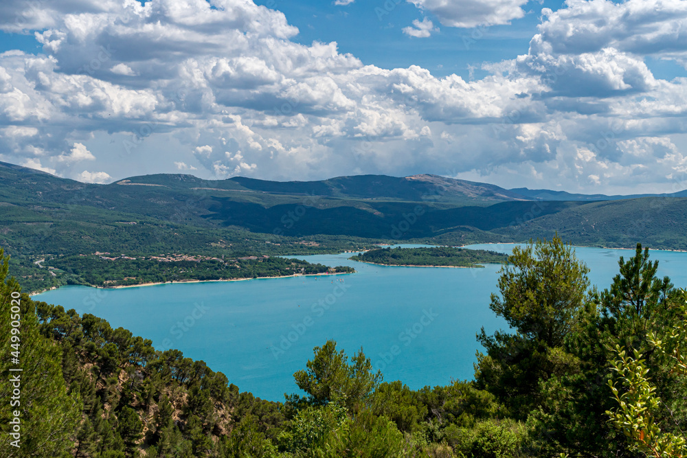 Lac de la sainte-croix en Provence