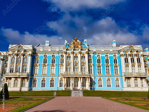 Old building in St Petersburg with the Amber Room