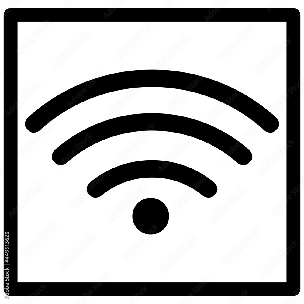 Signal poster, wifi signal, wifi area signal, wifi connection strength intensity. Wifi signal icon great for print jobs, projects, or illustrations Signal poster, wifi signal, wifi area signal, wifi connection strength intensity. Wifi signal icon great for print jobs, projects, or illustrations