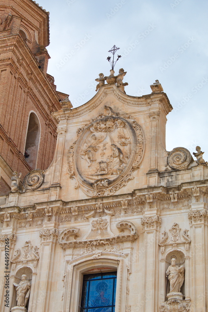 Church of the Incarnation in Vélez-Rubio, Almería, baroque style
