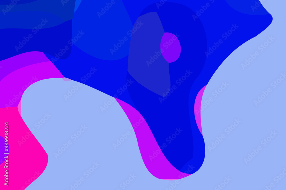 Blue dynamic background. Abstract vector.Digital curve design. 2D rendering digital illustration. Blue dynamic background. Abstract vector.Digital curve design. 2D rendering digital illustration.