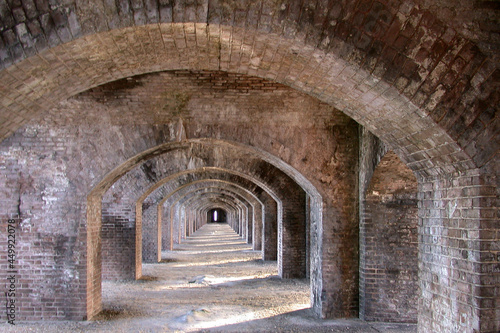 Historic Fort Jefferson in the Dry Tortugas National Park, Florida photo