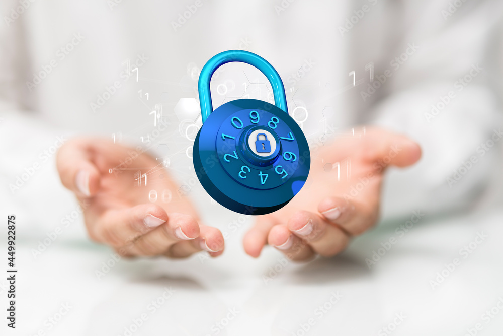 Cybersecurity and information or network protection. Future technology Cybersecurity and information or network protection. Future technology