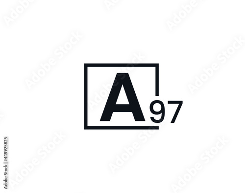 A97, 97A Initial letter logo