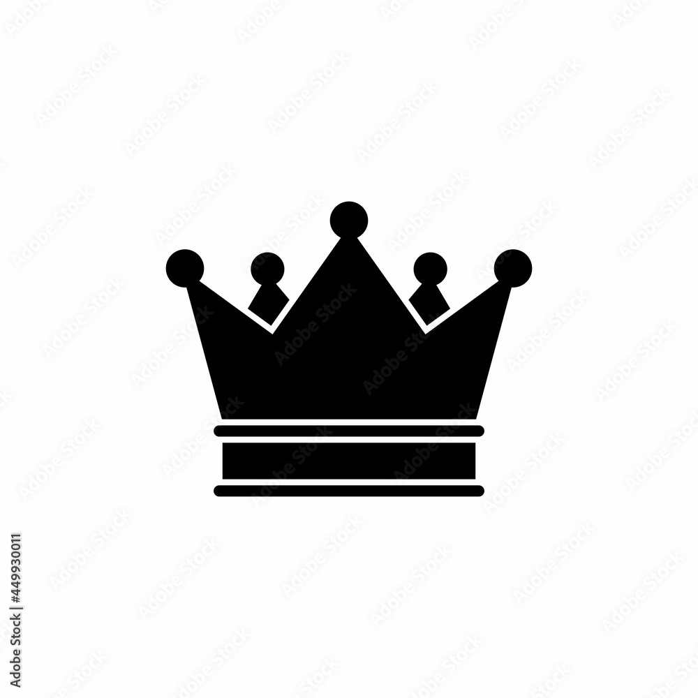 crown icon set vector sign symbol of king crown icon set vector sign symbol of king