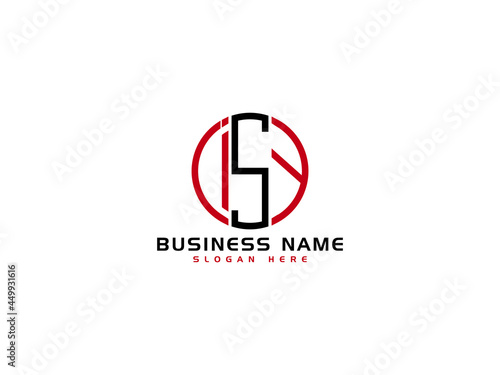 Letter ISY Logo Iocn Vector Image For Business photo