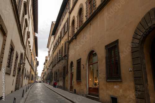 Fototapeta Naklejka Na Ścianę i Meble -  A street in Florence on a summer day