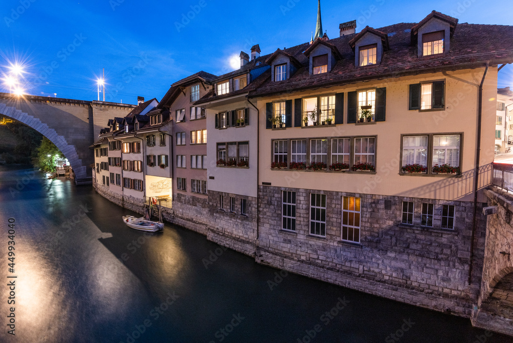 Altstadt von bern mit nydeggbrücke Altstadt von bern mit nydeggbrücke