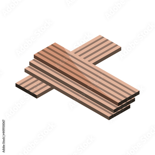 wooden boards construction