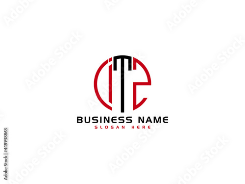 Letter ITZ Logo Iocn Vector Image For Business photo