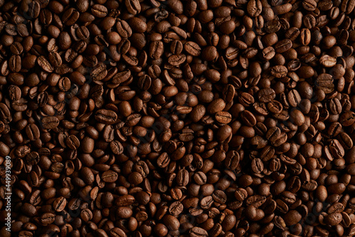 texture for backgrounds of designs and photos coffee grains