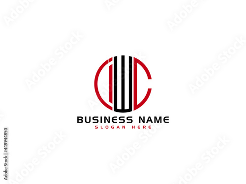 Letter IWC Logo Iocn Vector Image For Business photo