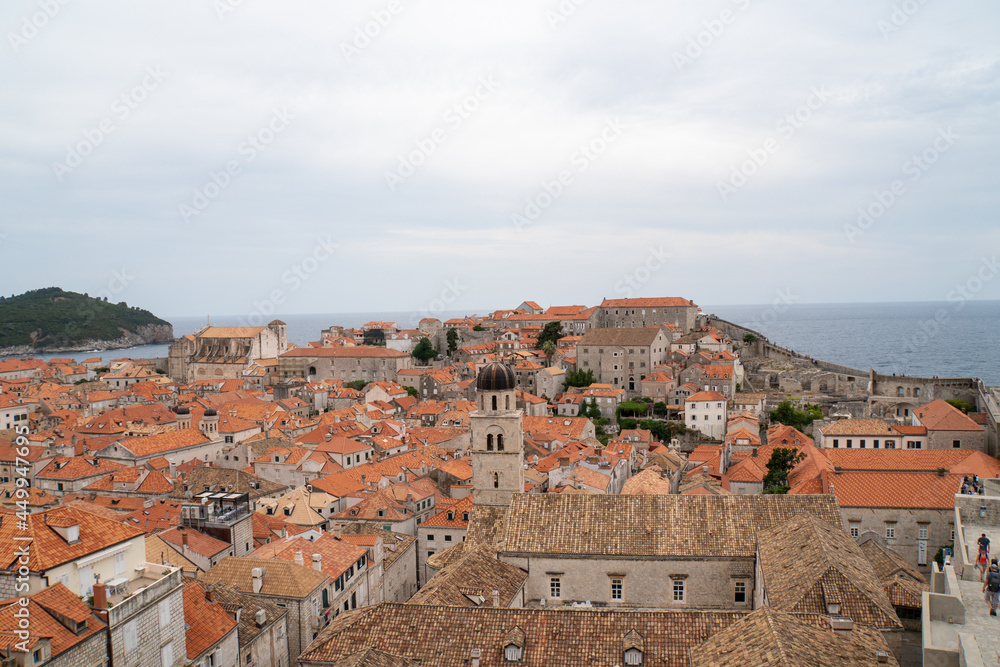 Blick auf die Stadt Dubrovnik