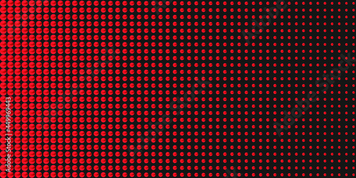 Red luxury background with beads. Vector illustration. 