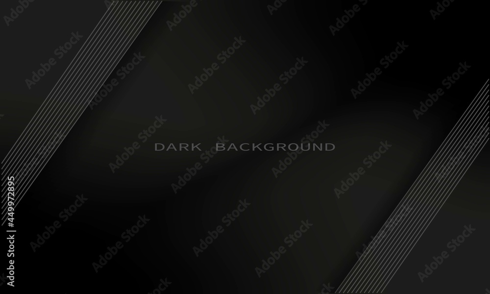 premium background with dark color with gray abstract line for cover, poster, banner, billboard