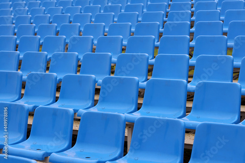blue seats
