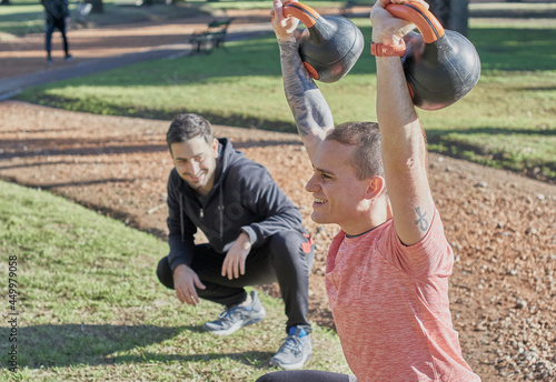 Entrenamiento funcional con profesor personal