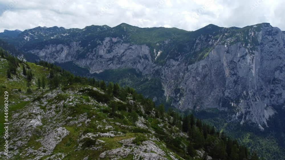 Amazing scenery in the Austrian Alps at Mount Loser - travel photography by drone Amazing scenery in the Austrian Alps at Mount Loser - travel photography by drone