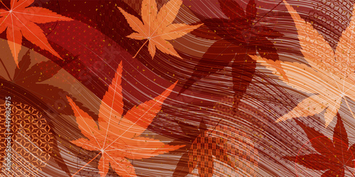 紅葉　もみじ　秋　背景
