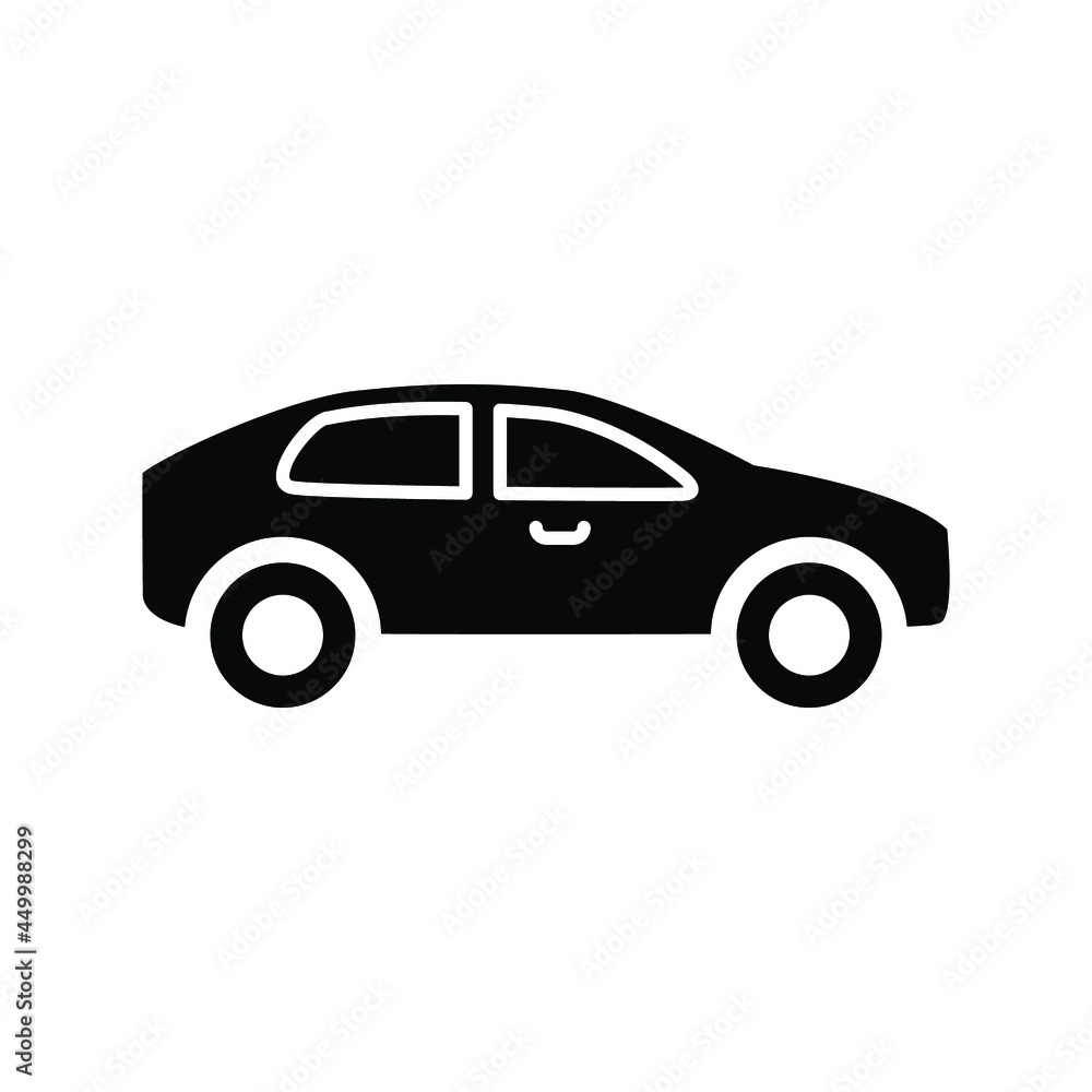 car icon  symbol vector elements for infographic web