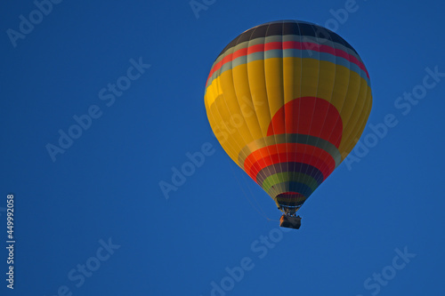 Hot Air Balloon in a clear blue sky © thom_morris