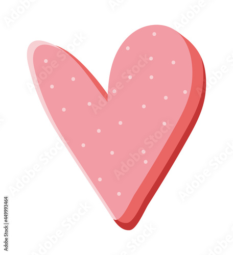 pink heart design